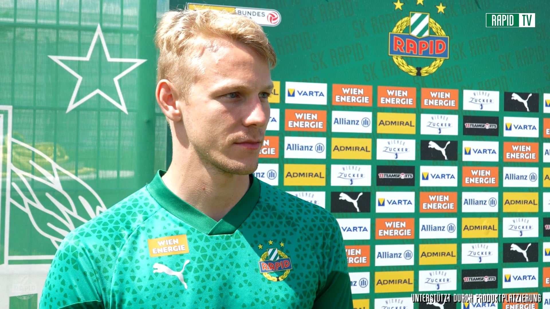 Marco Grüll vor seinem Abschiedsspiel gegen Hartberg