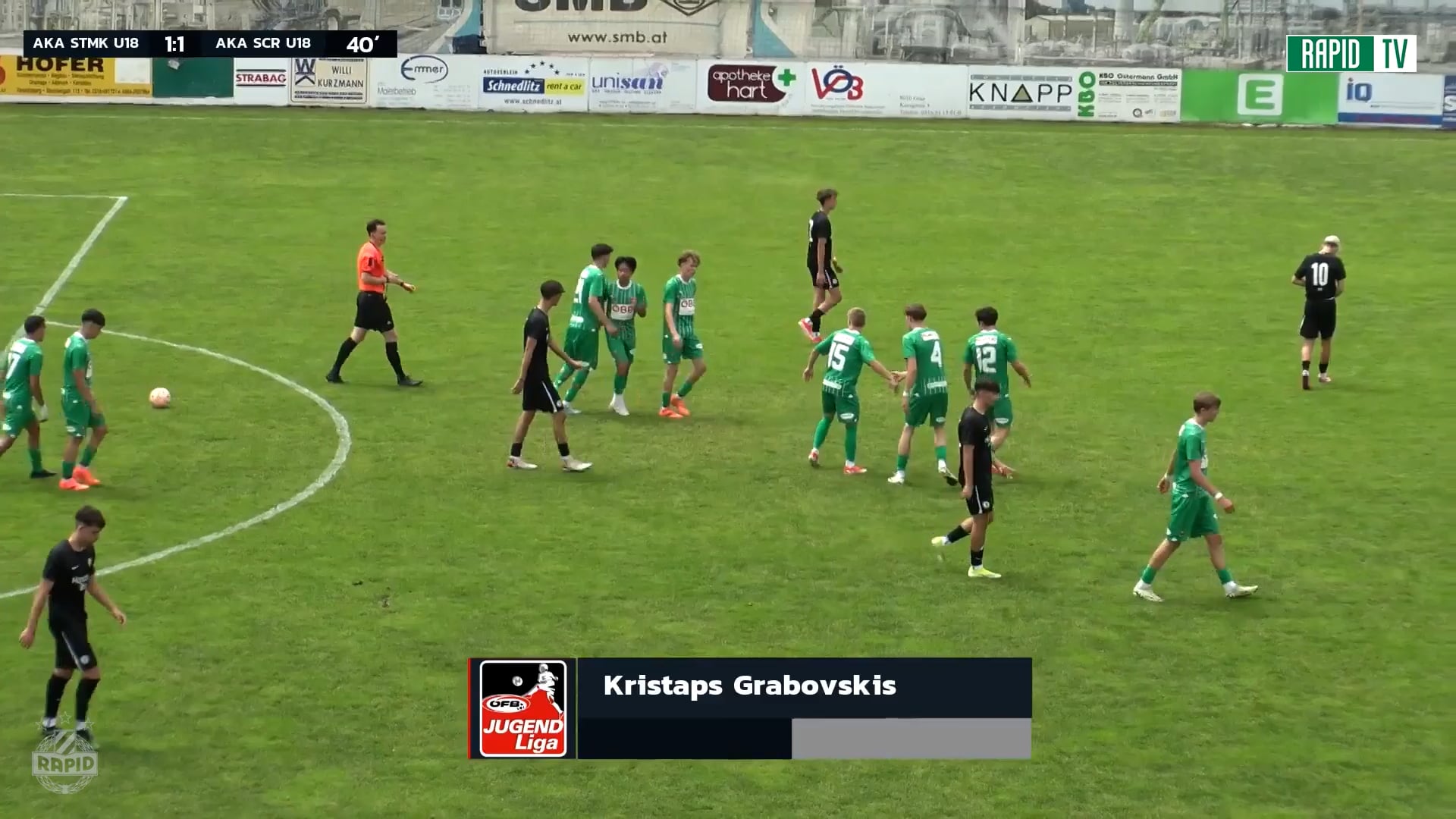 Torparade: AKA U18 SK Sturm - AKA U18 SK Rapid