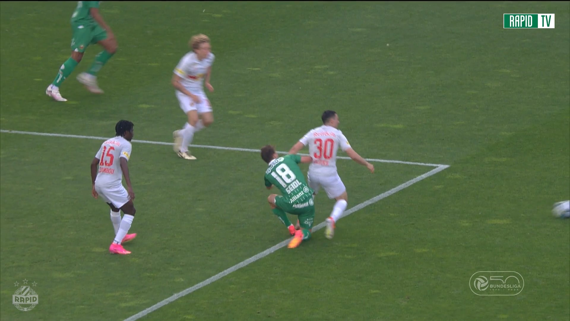 Grün-Weiße Torparade: SK Rapid - RB Salzburg