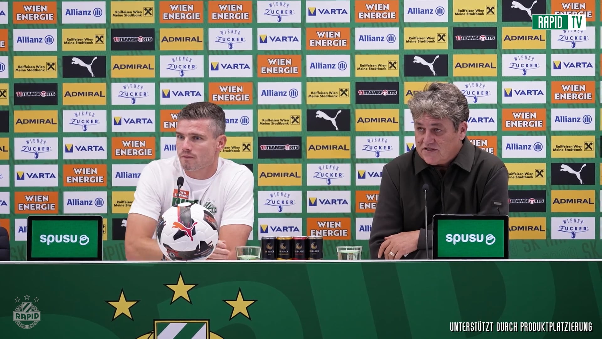 Pressekonferenz nach dem 343. Wiener Derby