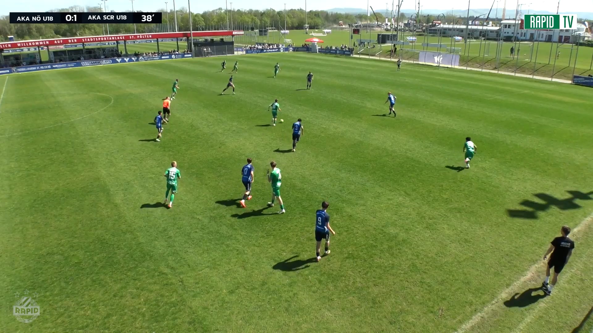 Torparade: AKA U18 St. Pölten - AKA U18 SK Rapid