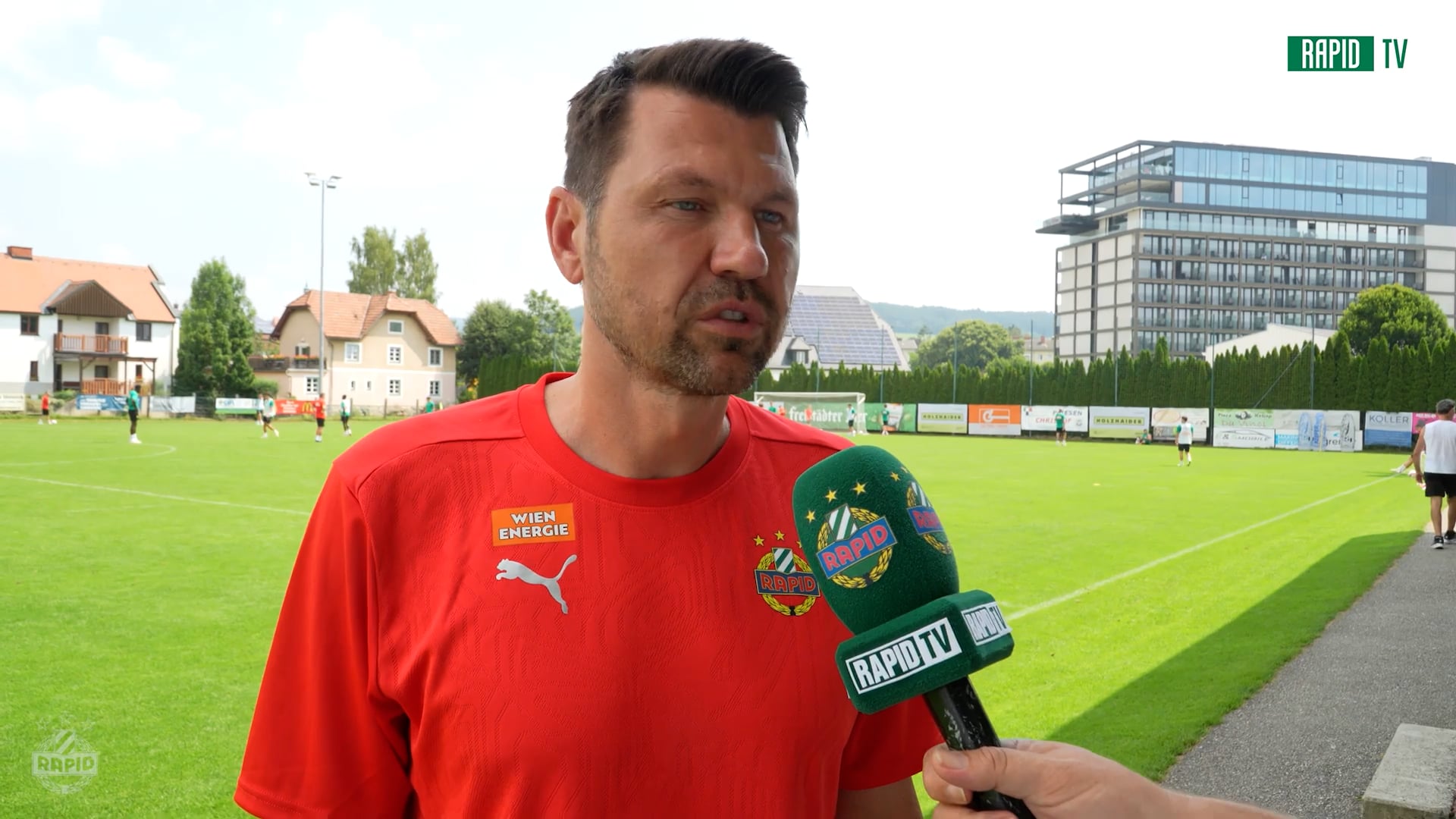 Markus Katzer im Interview am Trainingslager