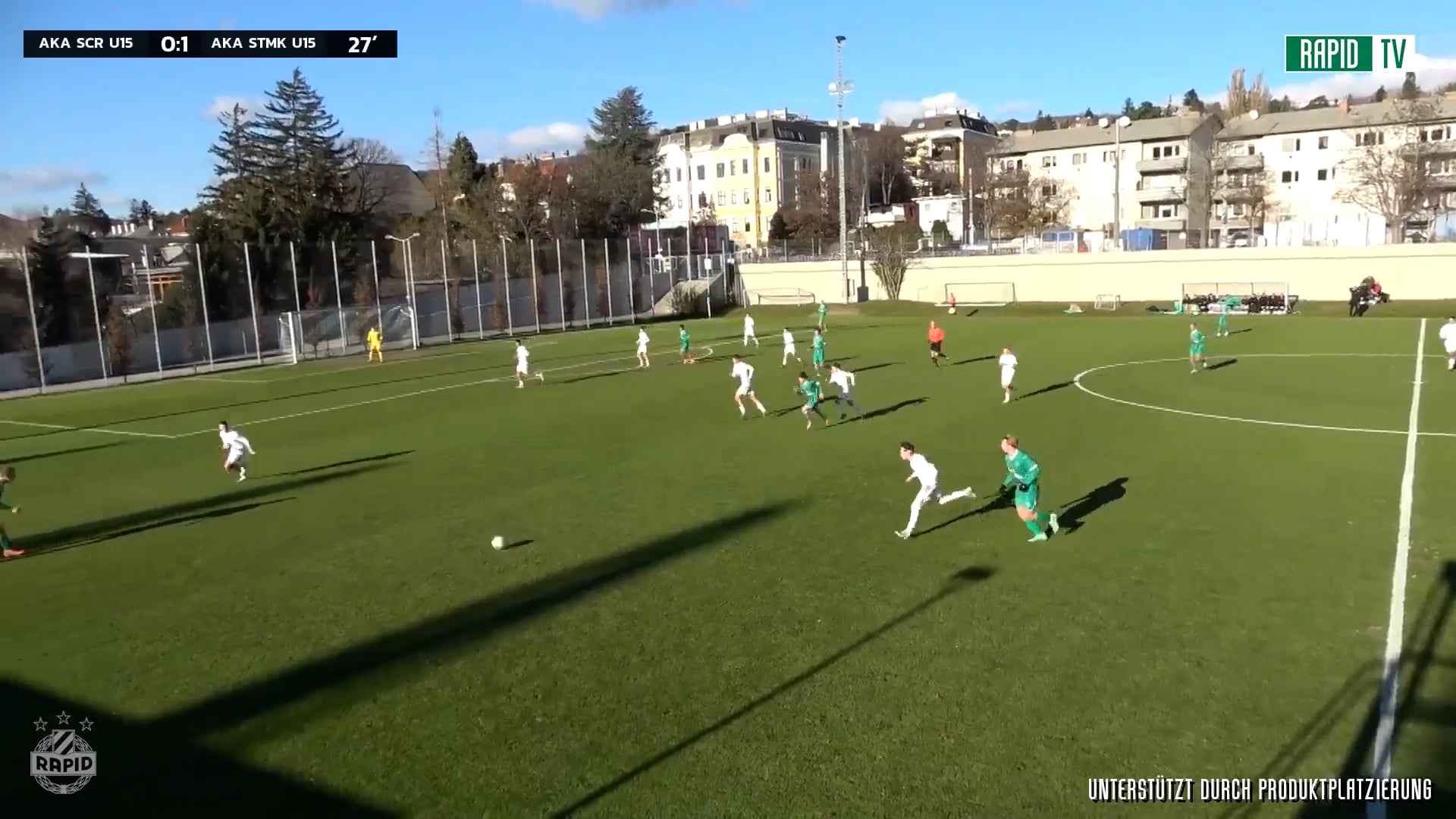 Torparade: AKA U15 SK Rapid - AKA U15 Sturm Graz