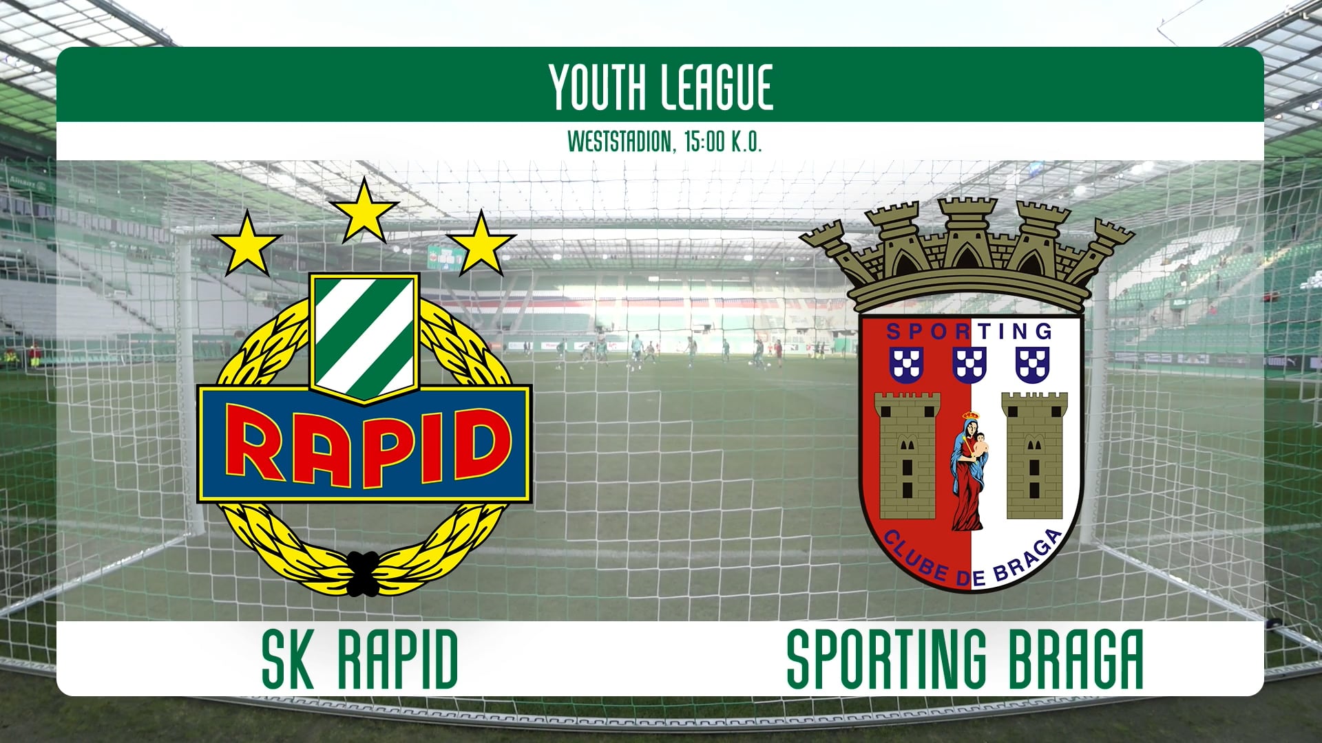Relive: SK Rapid U19 - SC Braga U19
