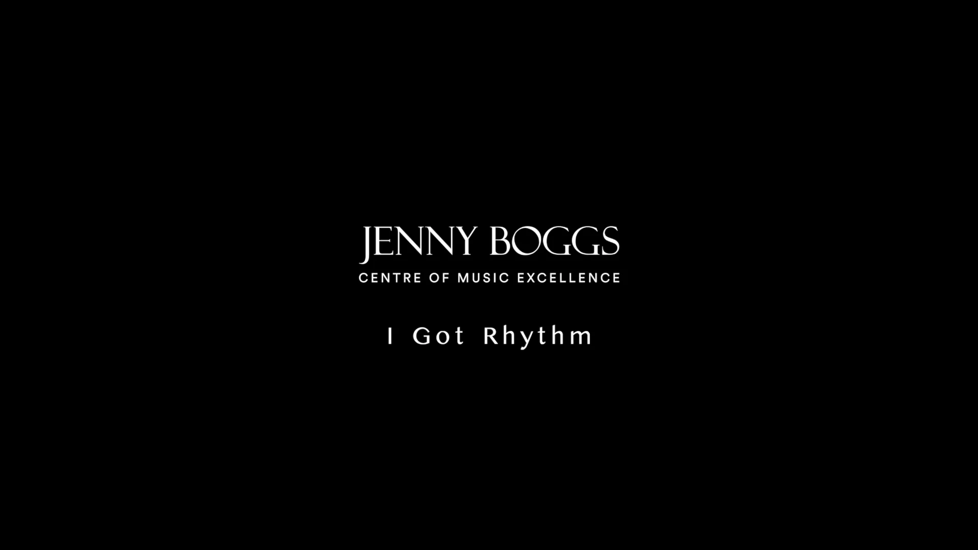 I Got Rhythm
