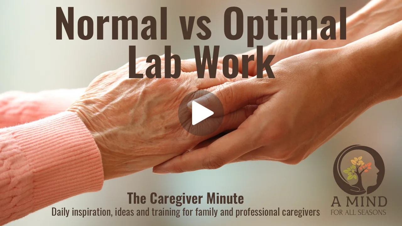 Normal vs Optimal Lab Work