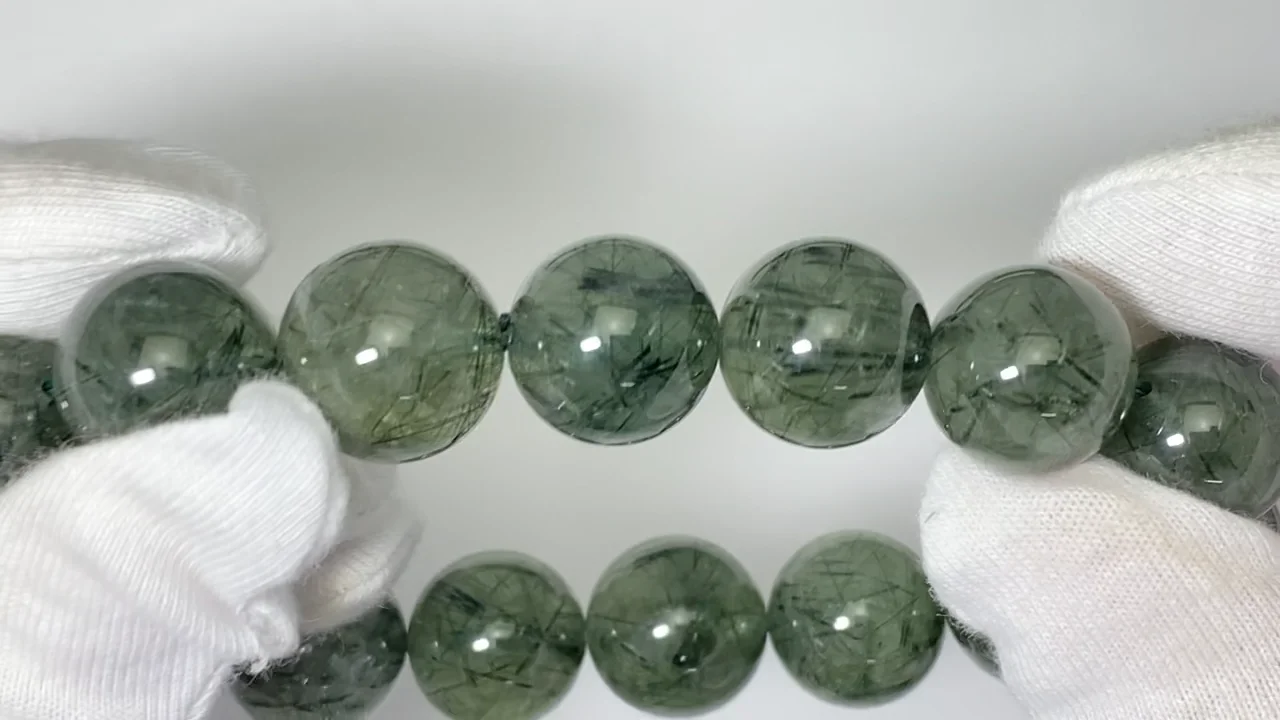 アクチノライトインクォーツ/Actinolite in Quartz