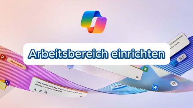 12.2 Arbeitsbereich einrichten
