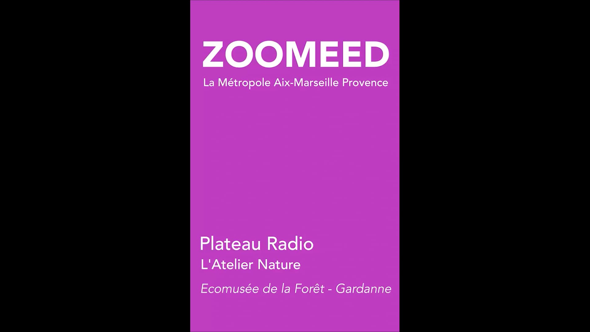 Plateau ecomusée atelier nature
