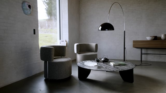 OSO Lounge Chair Low by more – Comfort in Depth