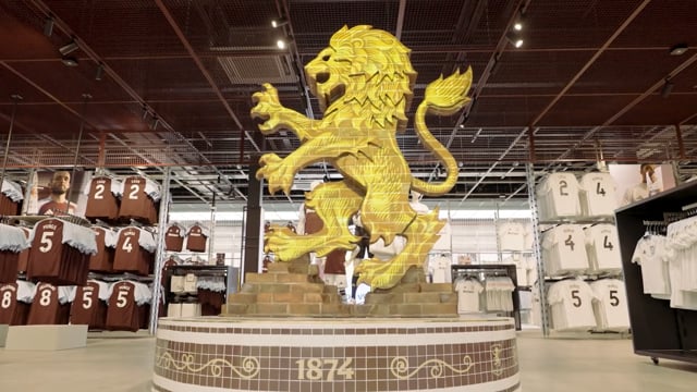 ASTON VILLA FC (RETAIL STORE DISPLAY)