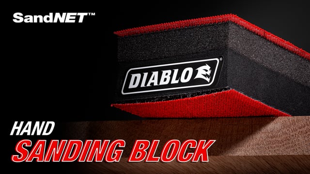 Diablo Hand Sanding - SandNet™