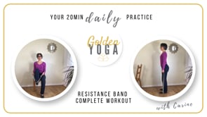 Resistance band workout