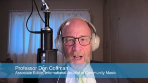 #4 Community Music in the US with Don Coffman, Associate Editor of the IJCM