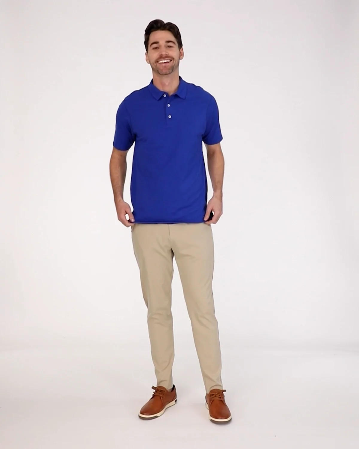 Hanes X-Temp Men's Performance Polo Shirt with Odor Control