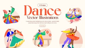 Animated Dance Vector Illustration, a Person Illustration by Brickclay (Thumbnail 4 of 4)