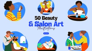 Animated Beauty and Salon Art Set, a Person Illustration by Brickclay (Thumbnail 4 of 4)