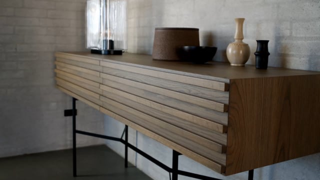 HARRI Console M by more – Minimalist Design with a Warm Touch