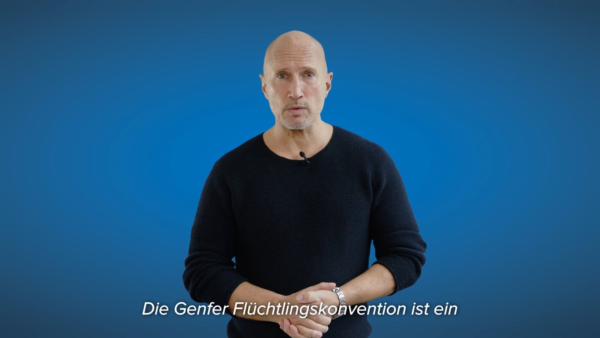 UNHCR X Benno Fürmann