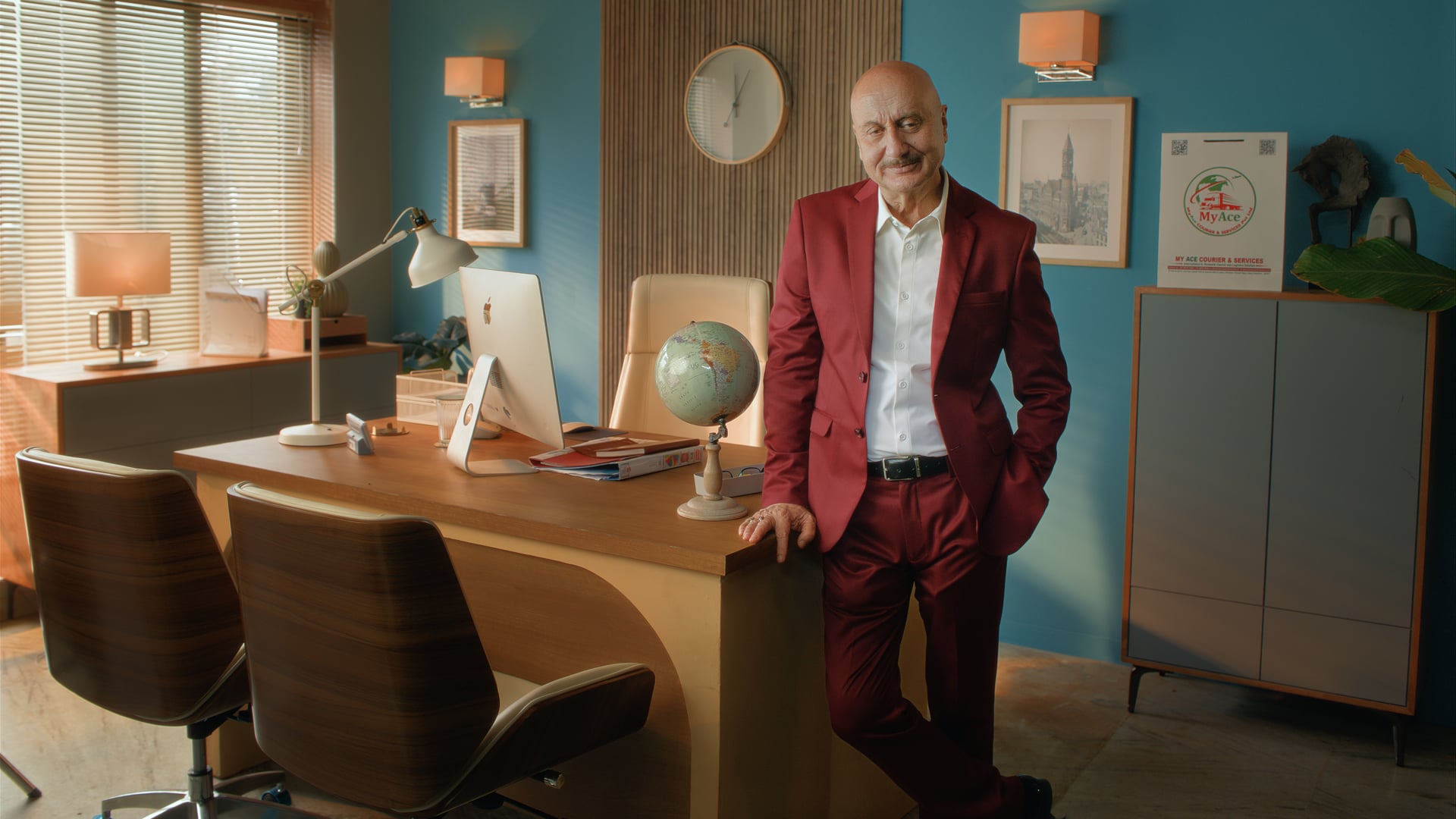 MY ACE COURIER ft. ANUPAM KHER