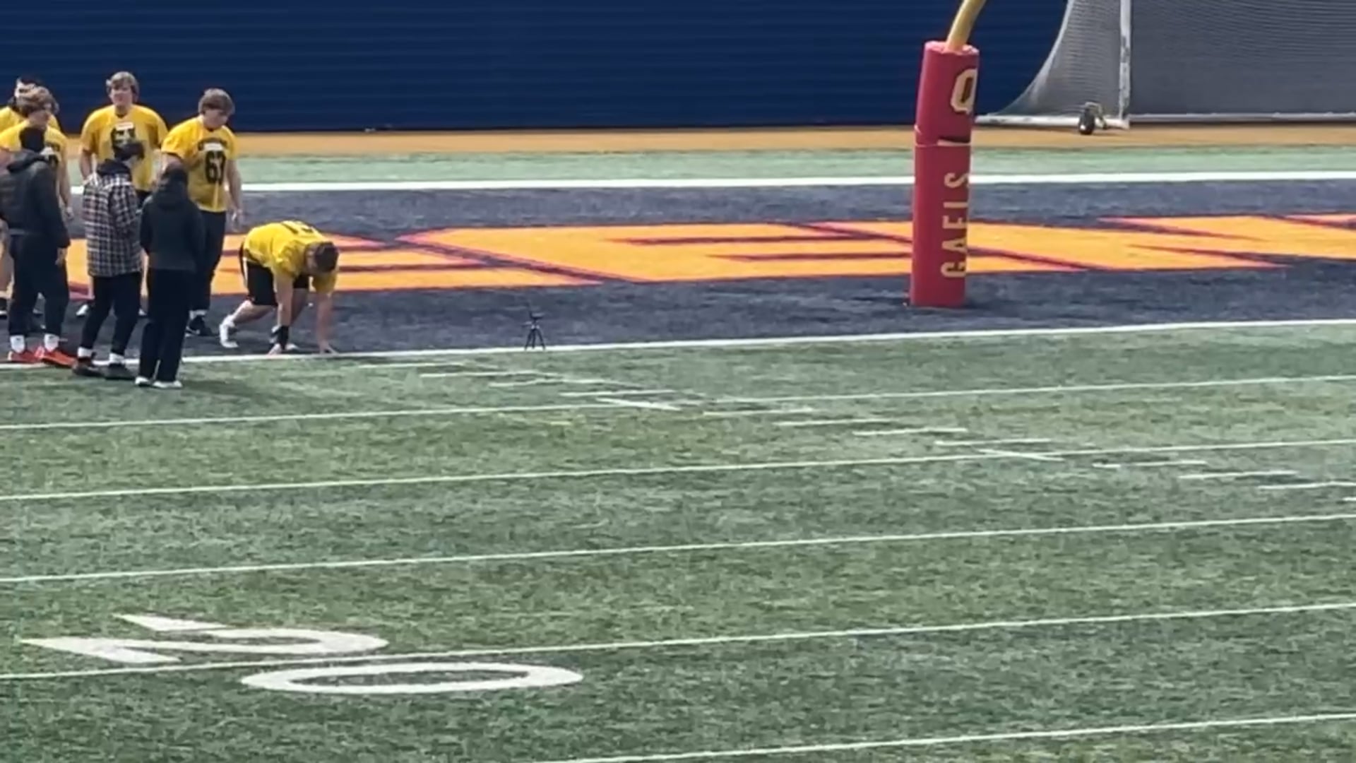 Watch Zachary paton's 40 Yard Dash: 5.65 seconds