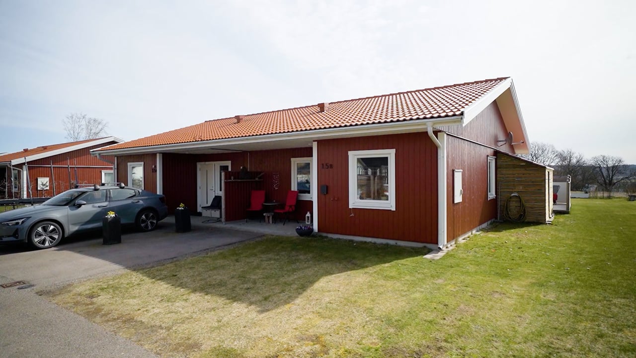 3 rum Parhus på Lissingavägen 15 B Ugglarp Falkenbergs kommun - video