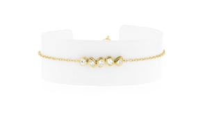 .33 ct. t.w. Bezel-Set Lab-Grown Diamond Linear Bracelet in 18kt Gold Over Sterling