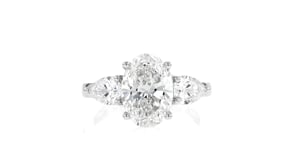 5.00 ct. t.w. Lab-Grown Diamond Ring in 14kt White Gold