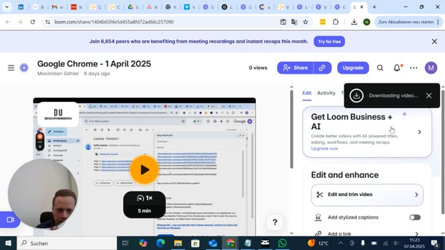 Video in Choachy hochladen
