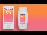 Biodermal Ultralichte Zonnefluïde - Zonnebrand met SPF50+ - Zonnebrand gezicht 40ML 1
