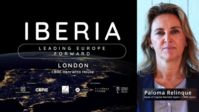 PALOMA RELINQUE - CBRE SPAIN IBERIA | LEADING EUROPE FORWARD | LONDON 2025