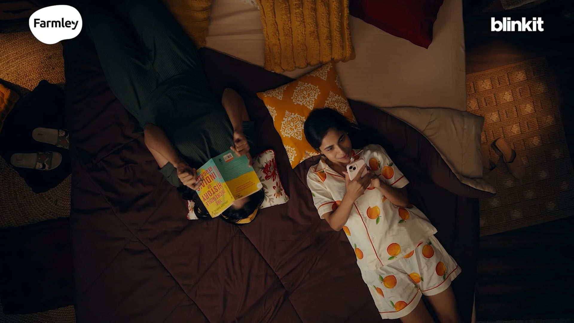 Blinkit x Farmley - Digital ad