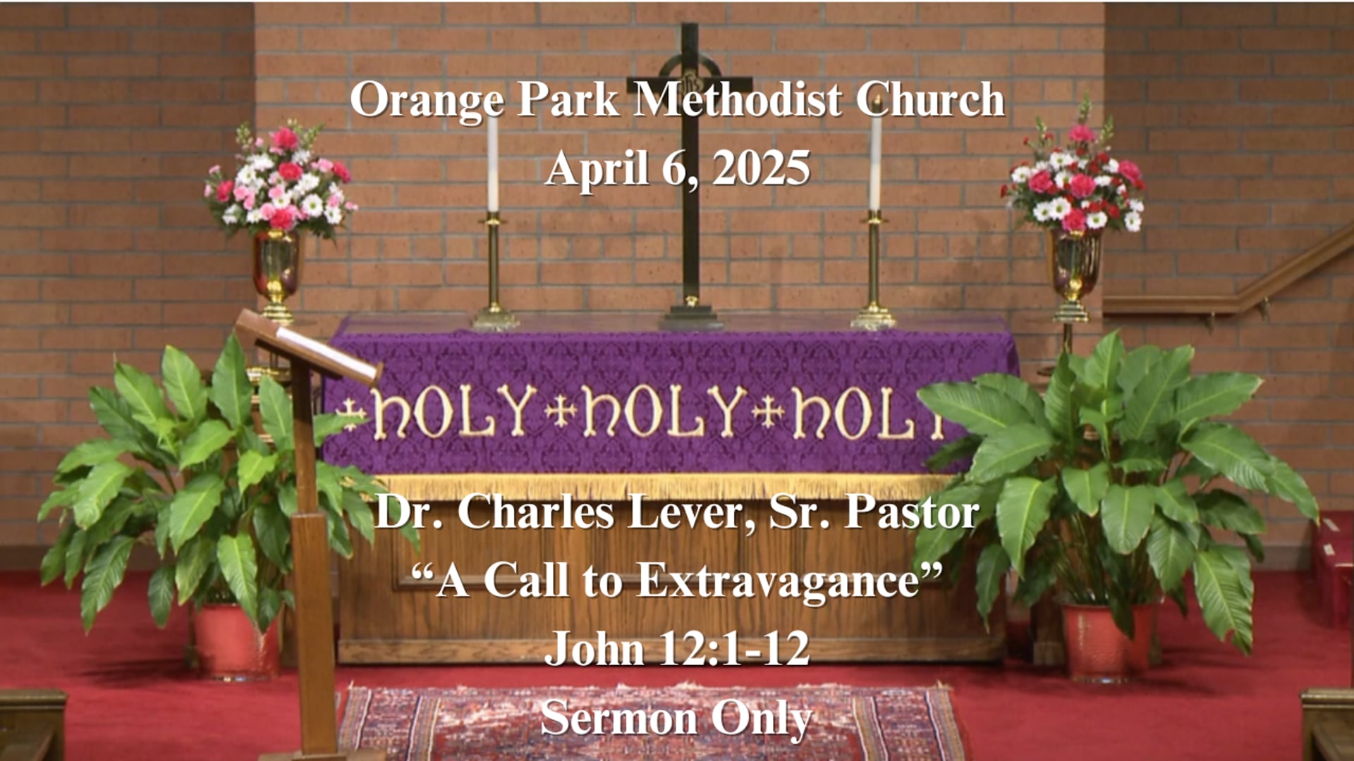April 6, 2025 Sermon Only