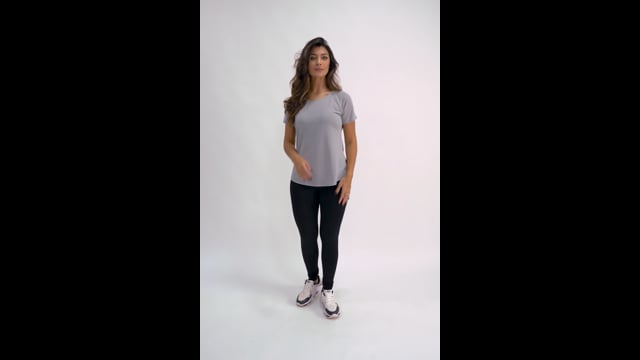 Blusa Fitness Prata Air Dry Fit