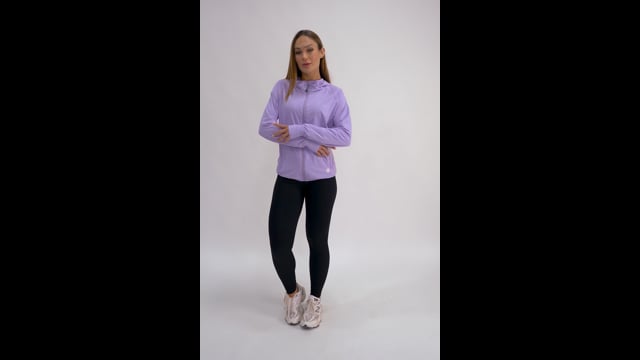 Corta Vento Fitness Lilás Move
