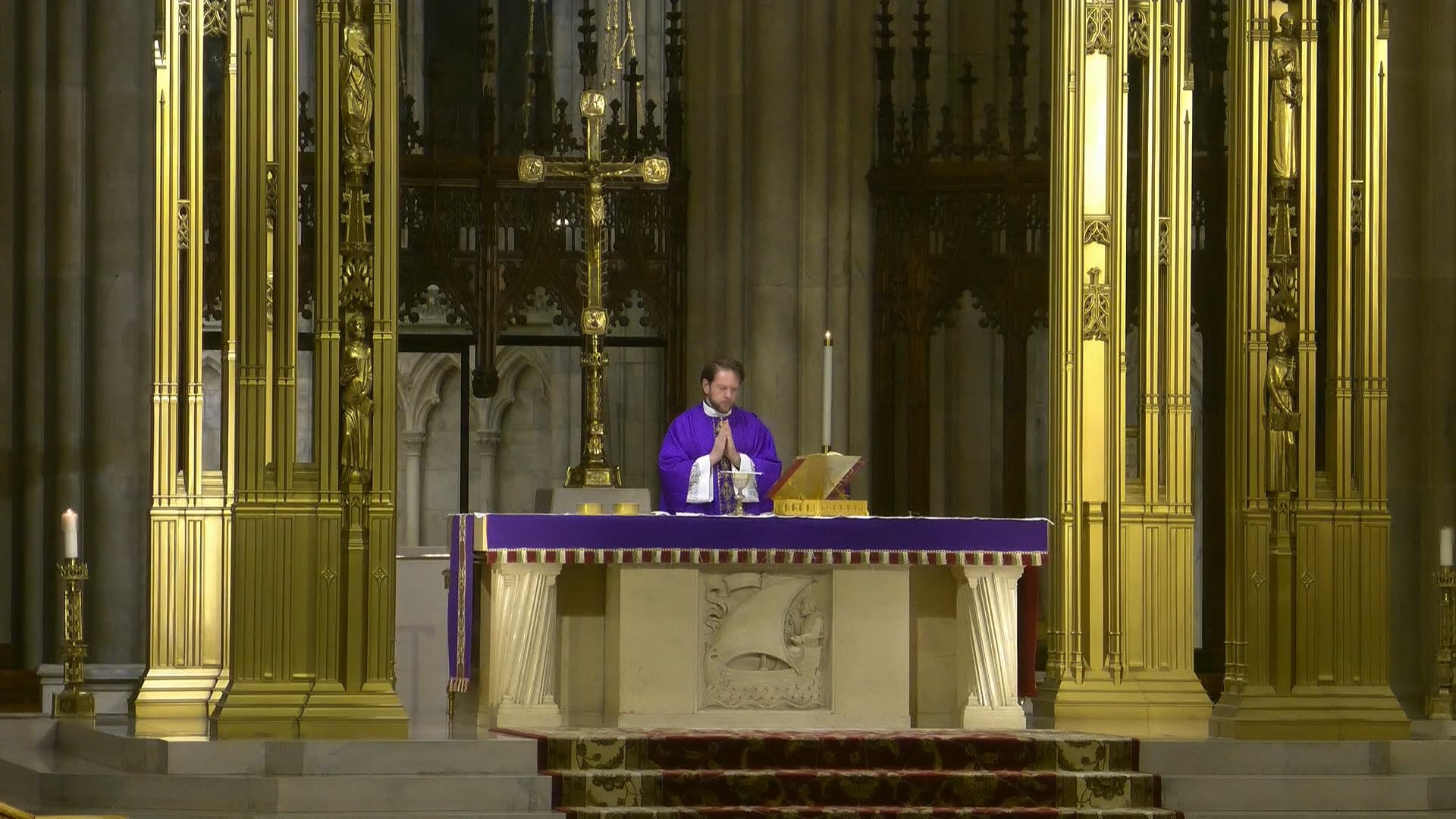 Mass from St. Patrick's Cathedral - April 8, 2025