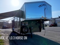 Harmar | 8’ wide 12' LQ 3 horse GN