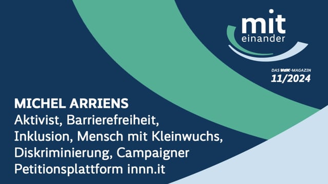 Miteinander – das TV-Magazin des VdK I November 2024