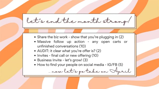 Mission Possible Monday | 3.31.25