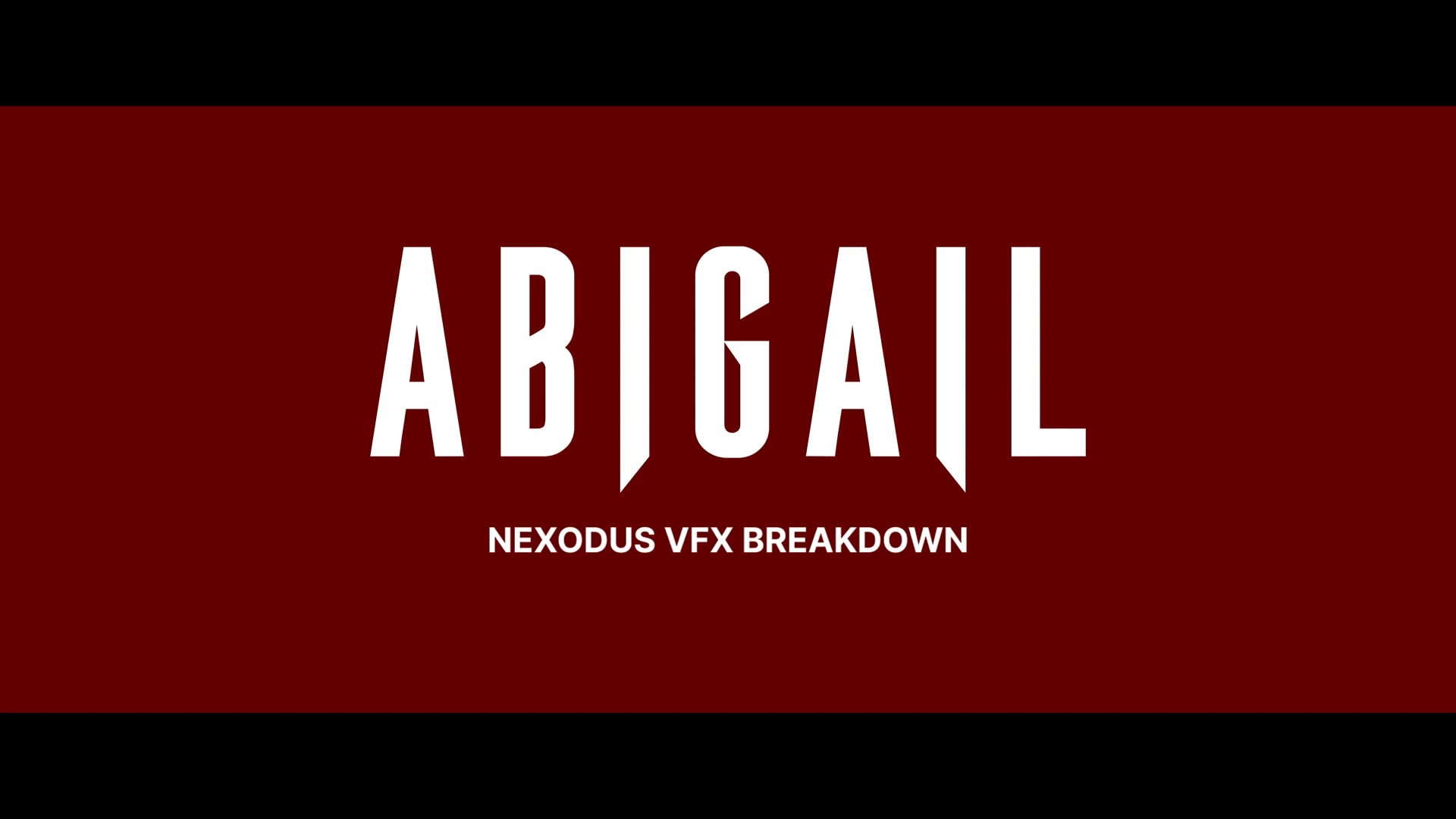 ‘Abigail’ VFX Breakdown Reel