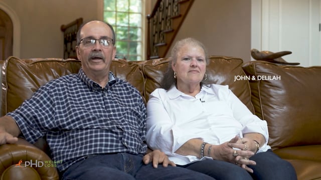 John and Deliah testimonial video still
