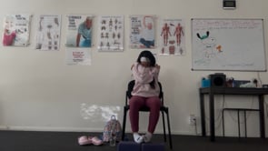 Give Yourself a Hug ~ Chair Yoga