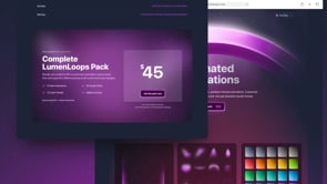 LumenLoops: Landing Page Animations, a Decorative Illustration by suppply (Thumbnail 2 of 13)