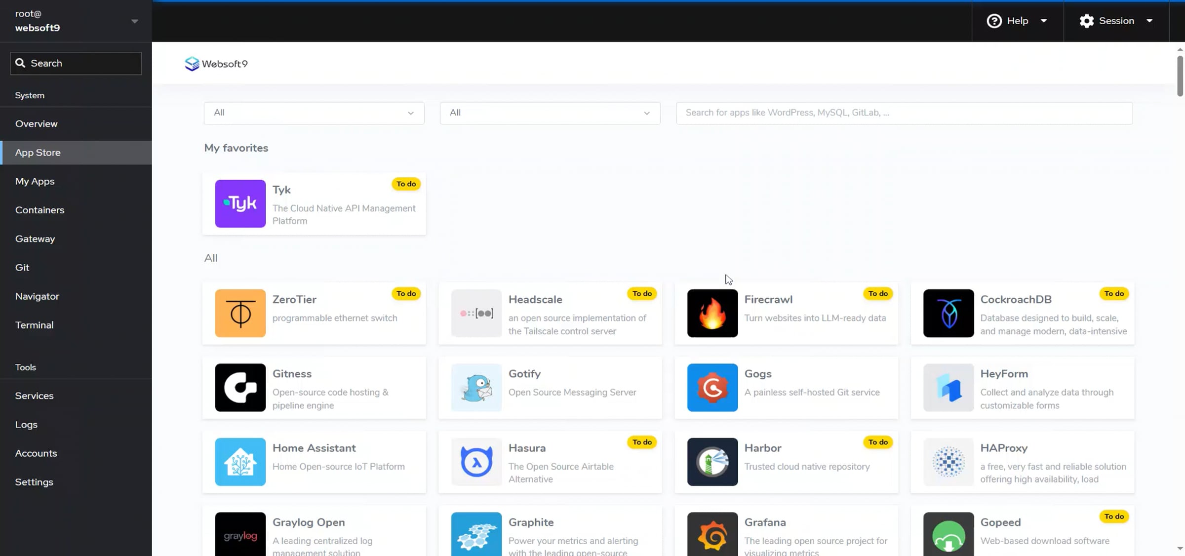 Websoft9