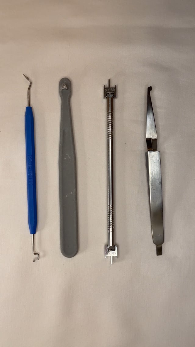 Instrumentais ortodônticos
