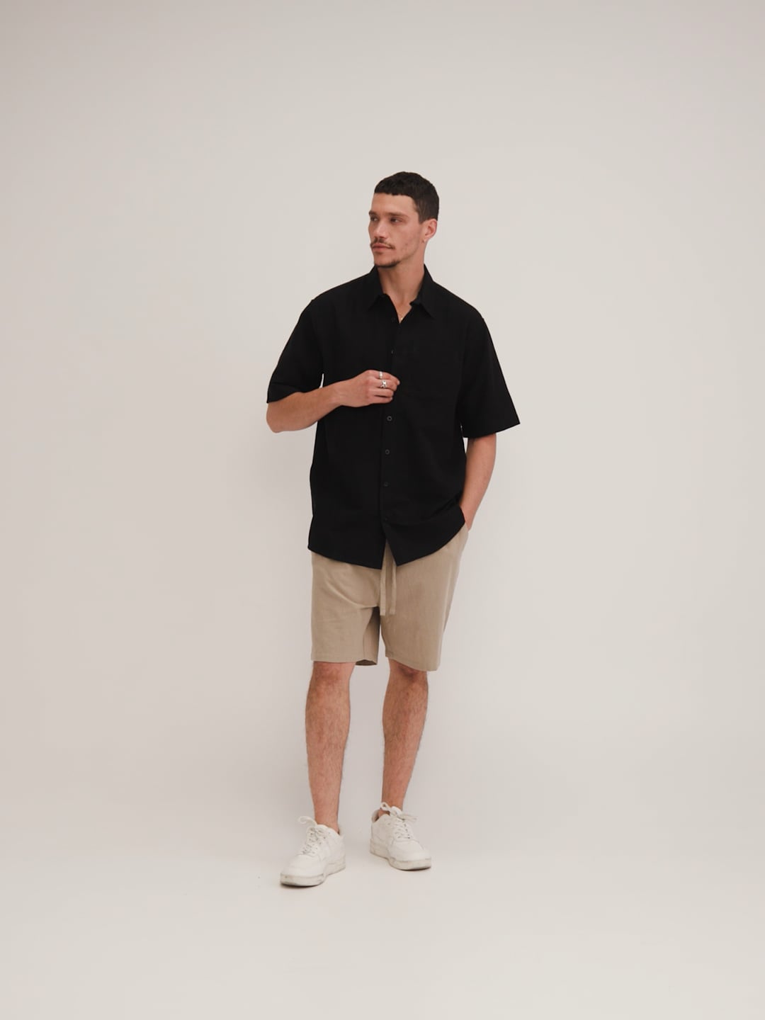 MEN LINEN SHIRT