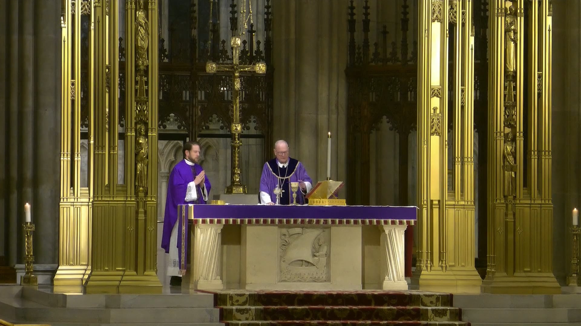 Mass from St. Patrick's Cathedral - April 9, 2025