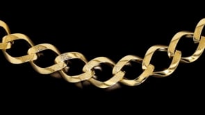 Italian 14kt Yellow Gold Oval-Link Bracelet