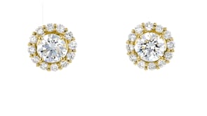 .85 ct. t.w. Lab-Grown Diamond Earring Jackets in 14kt Yellow Gold
