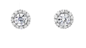 .85 ct. t.w. Lab-Grown Diamond Earring Jackets in 14kt White Gold